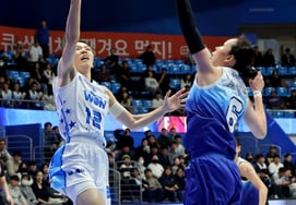 [Photo] "Lay-up shot." Ayano