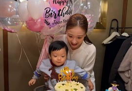 '二人目の計画' ソン・ヨンジェ、息子の誕生日パーティーを簡素化..「健康に育ってね」"