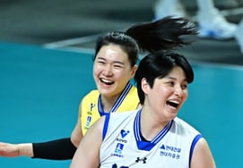 Kim Heejin also burst' Hyundai Engineering & Construction, GS... "Second Point" to the leading road corporation [V League]