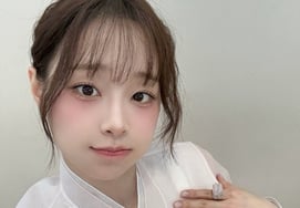 CHOO，展现美丽的韩服姿态，手写新年问候"健康幸福♥"