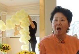 "200朵花装饰"鲜于龙女在美国举行历代级八十大寿 [外婆走了]