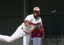 "投球和控球都很棒"的Kiwoom Alcantara，对"最高148公里"的首次现场投球大满足→看到了"20胜重生"！