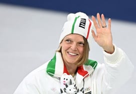 キム・ギリに逆転されたフォンタナ！ それでも新しい歴史の創造とは··· 2006年からなんと20年 「やはりレジェンドはレジェンドだった」' [ミラノオリンピック]