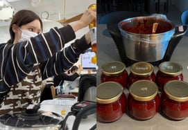 '10歳年上♥' ヒョミン、コチュジャンを作る嫁..結婚後に変わった日常