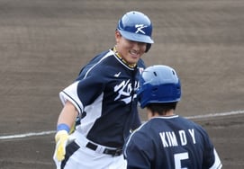 Большой хоум-ран Ан Хён Мина → Двойной удар Ким До Ёна!' Рисунок WBC был нарисован, и главный тренер сказал: «Я доволен» Ан Хён Мин дважды играет достаточно важную роль." [Место Оннасона]