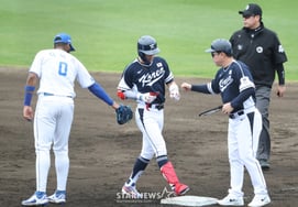 [Фото] Пак Хэ Мин «Счастливый Диас на базу»