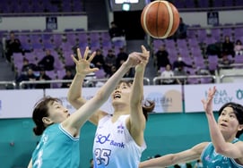 [フォト] '激しいリバウンド争い' チョンヒョンとルイ