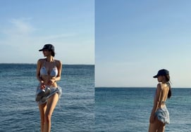 Lee So-ol khoe vai vuông góc với bikini [Star Issue]