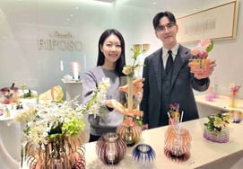 Galleria Spells Spring with Acrylic Props