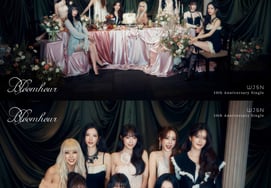 WJSN's 10th anniversary fan song, "Bloom Hour".."WJSN right now."