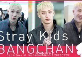 ストレイキッズのバンチャン「素敵な笑顔とハート！」 [★動画]