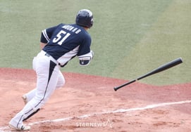 [フォト] ムン・ヒョンビン、7回に爆発した