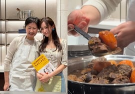 'Financial Man ♥' Hyomin, for her husband who is 10 years older..A dish I learned from the chef of "Black and White Chef"
