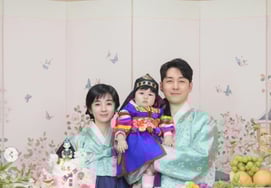 Шим Хён Тхэк, семейный праздник 子돌잔치속 в изоляции...♥Всемирная мобилизация членов семьи Сая