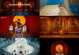 Декстер 'Flashback Gae-Rim', сотрудничество с танцовщицей Ли Хэ.Сенсорное производство