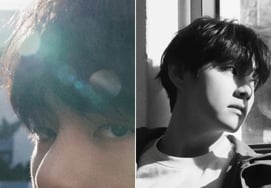 防弹少年团V，男友装的定式"颜值天才"