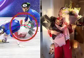 Ngôi sao trượt băng tốc độ ngắn 'Ngày trượt băng bị cắt mặt' tiết lộ tình hình gần đây đáng tiếc khi che đi 'một nửa khuôn mặt' sau khi phẫu thuật"