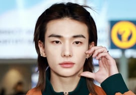 ストレイキッズのヒョンジン「ボールハート～」 [★写真]