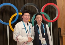 柳承敏（大韓体育会会長）、冬季オリンピック会場で「国際スポーツ外交の強化」