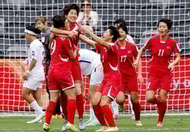"Shooting Sue 28-1" North Korea wins 3-0 over Uzbekistan... Women's first Asian Cup win