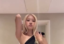 Розе, собственноручно воссоздает хореографию, созданную фанатами новой песни "GO"...Миллион просмотров TikTok "Это настоящая коммуникация"