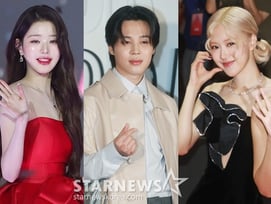 1위 아이브 장원영, 2위 방탄소년단 지민, 3위 블랙핑크 로제