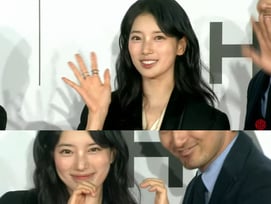 수지, 부국제 폐막식 참석 열정..블랙 수트로 완성한 여신 미모 [30회 BIFF]