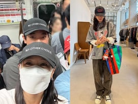 '현빈♥' 손예진, 지하철 퇴근→굿즈로 완성한 패션 [스타이슈]
