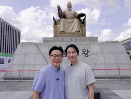 김남길-서경덕, 한글날 맞아 '한글 세계화 캠페인'
