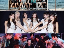 1위 방탄소년단, 2위 아이브, 3위 세븐틴
