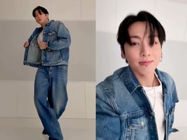 "0.1초만에 반할 비주얼" 방탄소년단 정국, 귀여운 핫가이→황홀한 꽃미남..캘빈클라인 영상 '출구 없는 매력'