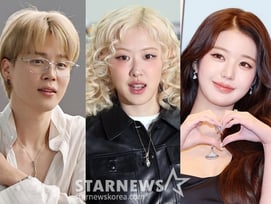 1위 방탄소년단 지민, 2위 블랙핑크 로제, 3위 아이브 장원영