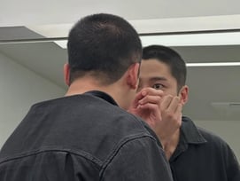 '삭발 인증' 로운, 재검→오늘(27일) 육군 현역 입대 "한 차례 연기 민망..시원"