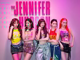 르세라핌, 美 홀렸다..'제니퍼 허드슨 쇼'서 존재감 각인