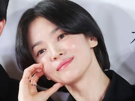 "분장 버스기사님.." 송혜교, 인성 보이는 말 한마디