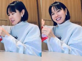 '현빈♥' 손예진, 사랑스러운 단발 예진..딸 미모가 궁금해