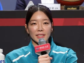 [포토] 양인영 '하나의 돌풍을 보라'