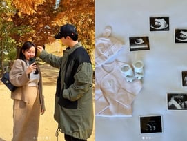 '박현호♥' 은가은, 딸 은호 만나기 100일 전.."건강하게만 와주렴"