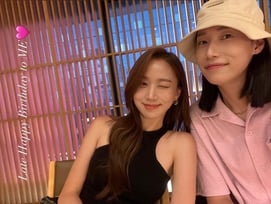 김연경, 여배우와 오랜 친분.."키 큰 언니와 밀린 얘기 12시간"