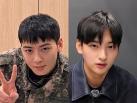 동생 공개 후 '군인' 차은우 '최신 근황'.."쌍둥이 형제?" 귀까지 똑같이 '잘생김 DNA' [스타이슈]