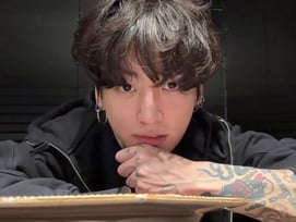 "훌륭해!" 방탄소년단 정국, '성게알 간장 크림 새우 파스타' 요리 라방..레시피는?