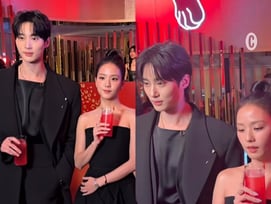 변우석·블랙핑크 지수, 청담동서 투샷 포착 [스타이슈]