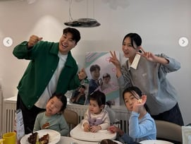 '성형 고백' 이지혜, '가족 절연' 박수홍家 만났다.."응원합니다" [스타이슈]