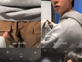 방탄소년단 진 엉덩이 찌르고 뽀뽀..생일 맞이 깜짝 동영상 공개 [스타이슈]