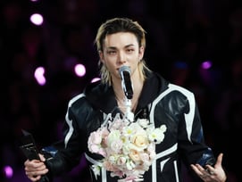 스트레이키즈 현진 'AAA 베스트 초이스 수상'[AAA2025 화보]