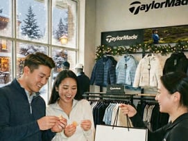 테일러메이드 어패럴, 포춘쿠키 이벤트 진행