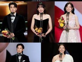 서강준 대상→아이유♥변우석 등장..'2025 MBC 연기대상' 중박 속에서도 웃었다