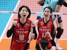 "구덩이에 빠진 기분이었지만" 박정아, 지금은 나오는 중... 현대건설 잡고 탈출 신호탄 "더 감 잡겠다" [수원 현장]