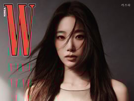 르세라핌 카즈하, 데뷔 후 패션지 첫 개인 커버 "월드투어, 시야 넓혀"