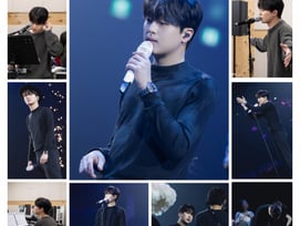 '찬스 설렘♥' 이찬원, '찬가 : 찬란한 하루' 리허설 비하인드 포토 공개